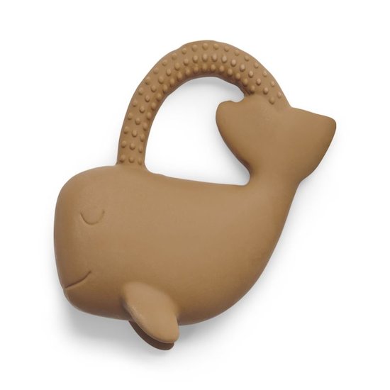 Jollein Anneau de dentition caoutchouc Caramel  Jollein Anneau de dentition caoutchouc Caramel