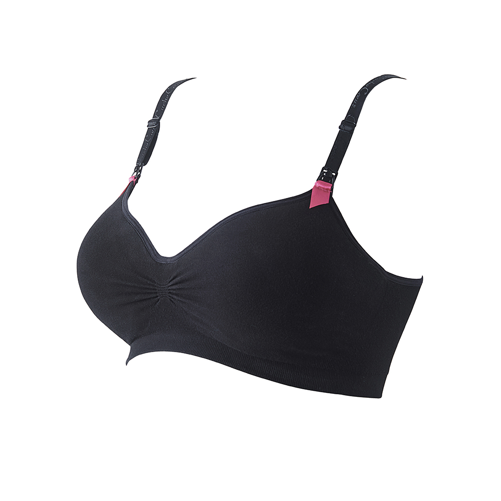 Brassière grossesse et allaitement Curve NOIR Cache cœur