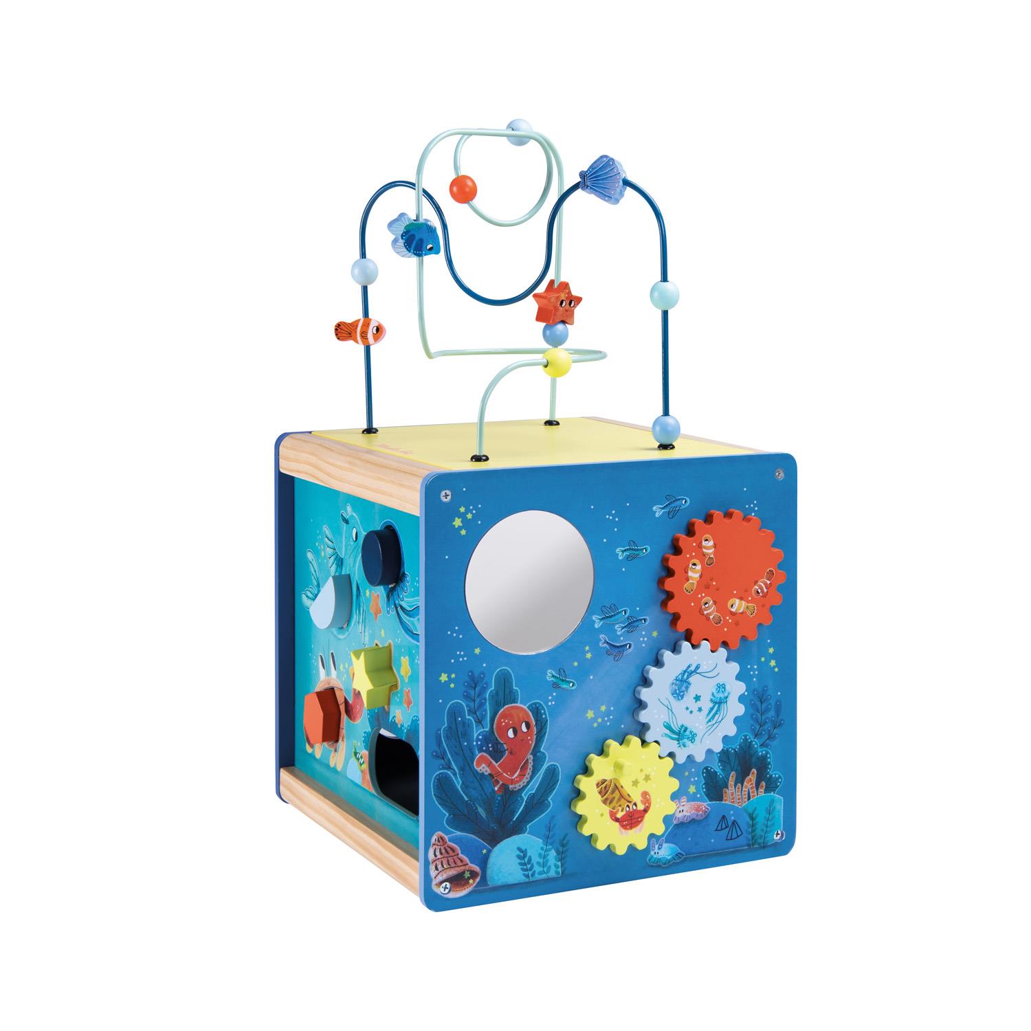 Cube d'activités Les aventures de Paulie MULTICOLORE Moulin Roty
