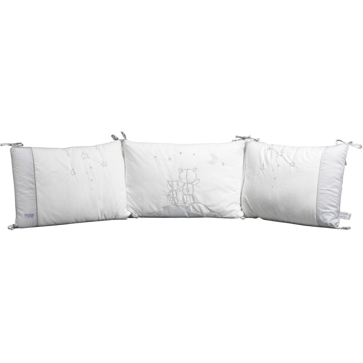 Tour de lit Celeste BLANC Sauthon Baby Déco