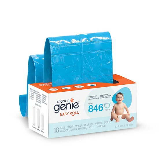 Diaper Genie Recharge Easy roll Orange  Diaper Genie Recharge Easy roll Orange