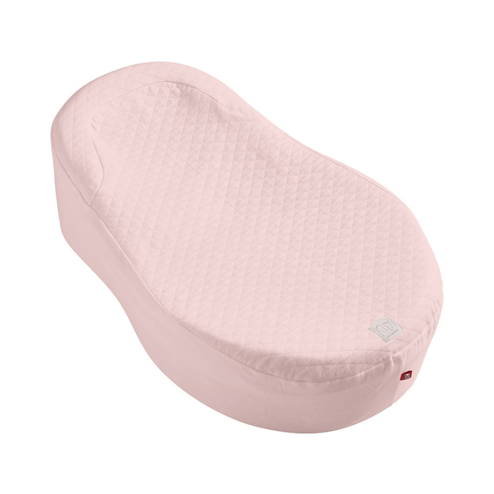 Drap Housse Cocoonababy Fleur de coton ROSE Red Castle