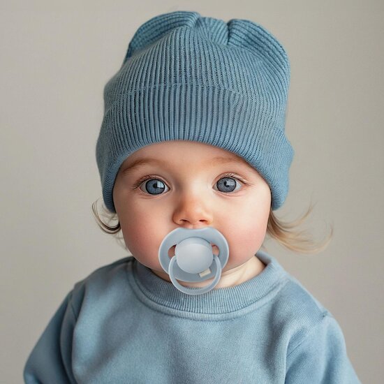 Difrax Lovi Sucette dynamique Prime boite de stérilisation Bleu 0-6 mois Difrax Lovi Sucette dynamique Prime boite de stérilisation Bleu 0-6 mois