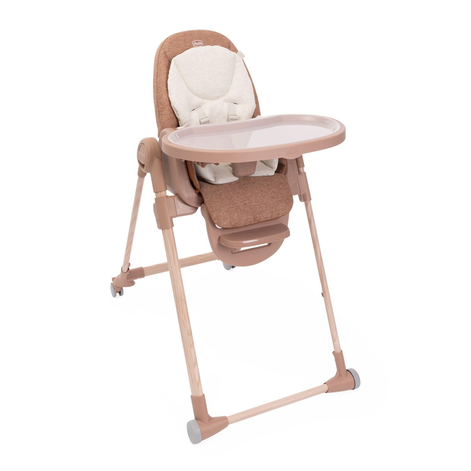 Chicco - Chaise Haute Polly Armonia ORANGE Chicco