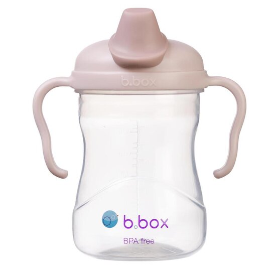 B.Box For Kids Tasse à bec en siliconne Blush 240 ml B.Box For Kids Tasse à bec en siliconne Blush 240 ml