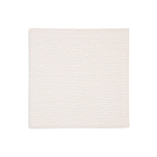 Jollein Lange gaze Coton Small  Miffy Stripe 3 pcs Biscuit 70x70 cm Jollein Lange gaze Coton Small  Miffy Stripe 3 pcs Biscuit 70x70 cm