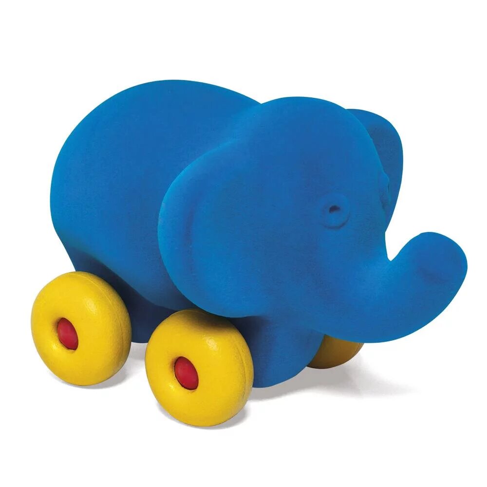 Animal roulant - Elephant MULTICOLORE Rubbabu