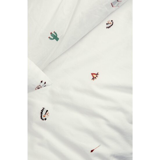 Kadolis Drap housse Coton Bio landau Petite Plume Multicolore  Kadolis Drap housse Coton Bio landau Petite Plume Multicolore