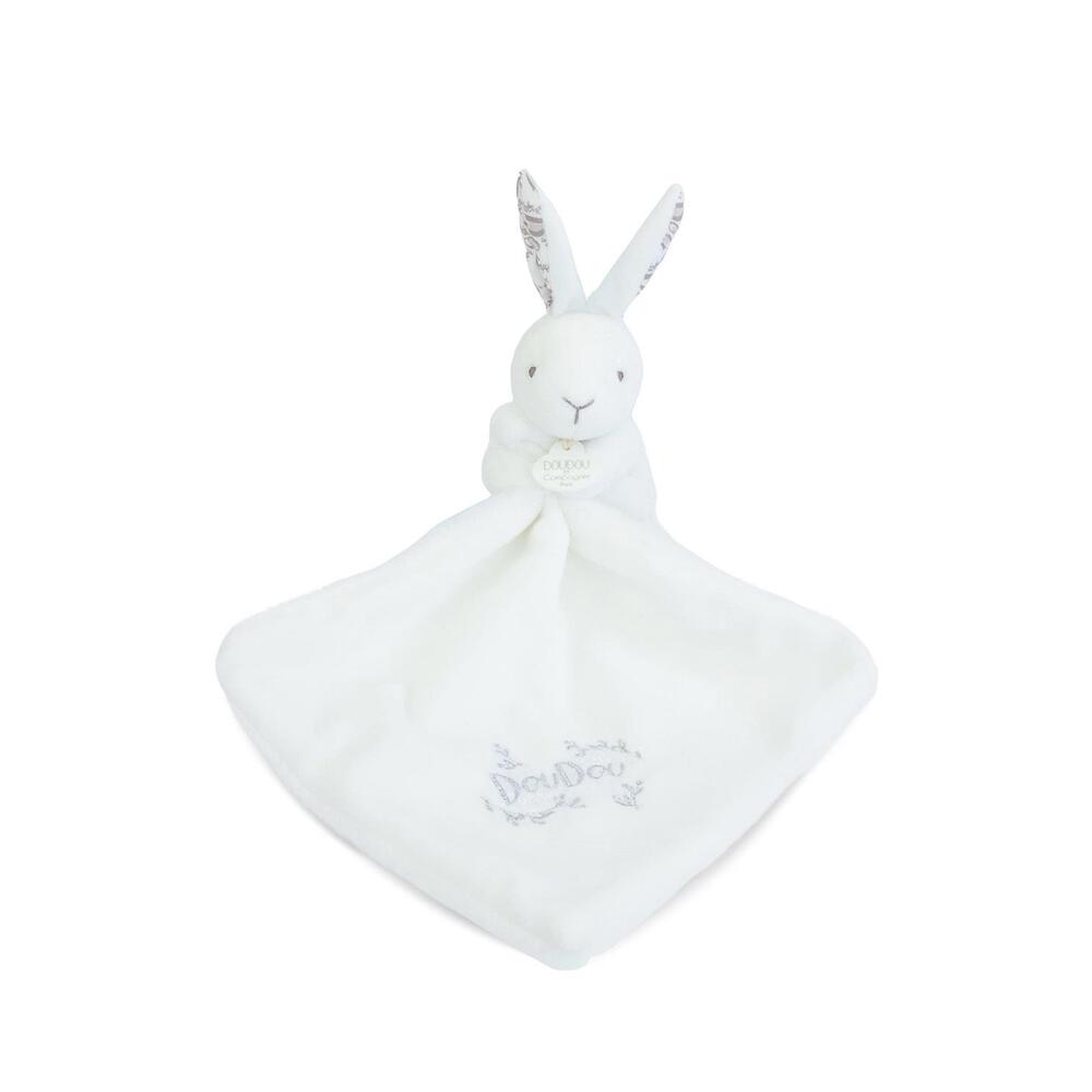 Lapin avec Doudou BLANC Doudou & Compagnie