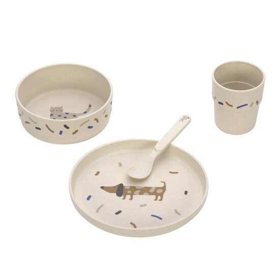 Lässig Coffret repas Little Mateys Bleu royal  Lässig Coffret repas Little Mateys Bleu royal