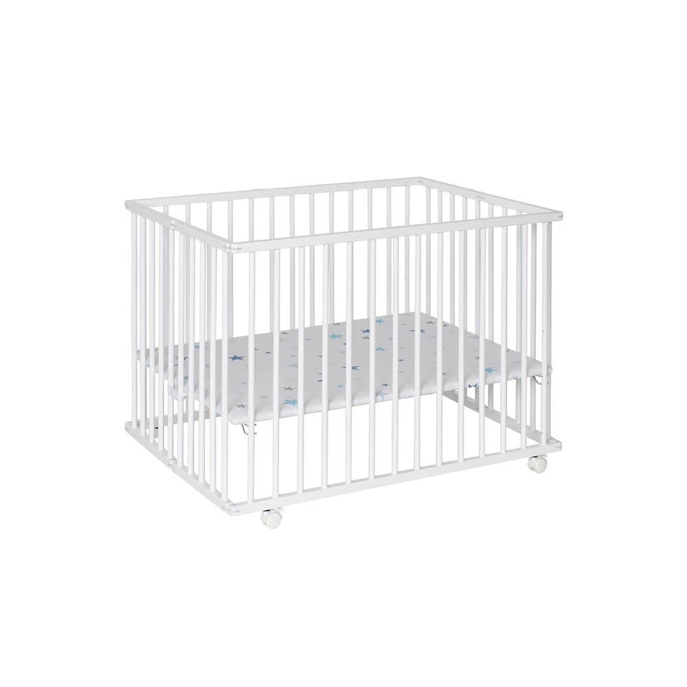 Parc bois pliable Cecile BLANC Geuther