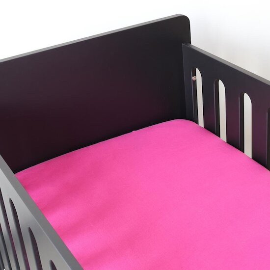 Trois Kilos Sept Drap Housse Framboise 70x140 cm Trois Kilos Sept Drap Housse Framboise 70x140 cm