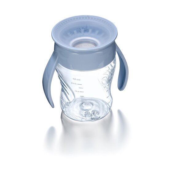 Wowcup Tasse 360 ° bébé Bleu clair 207 ml Wowcup Tasse 360 ° bébé Bleu clair 207 ml