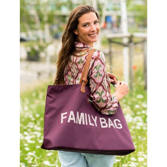 Sac à Langer Family Bag Suède Childhome - ChoO Family Store