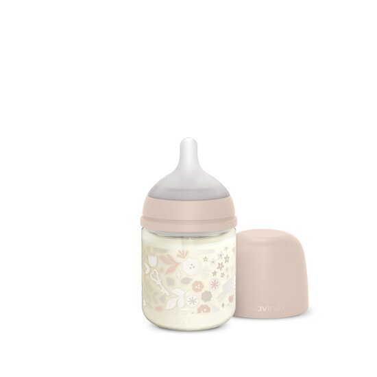 Suavinex Biberon Verre Tetine Sxpro Wond Rose  Suavinex Biberon Verre Tetine Sxpro Wond Rose