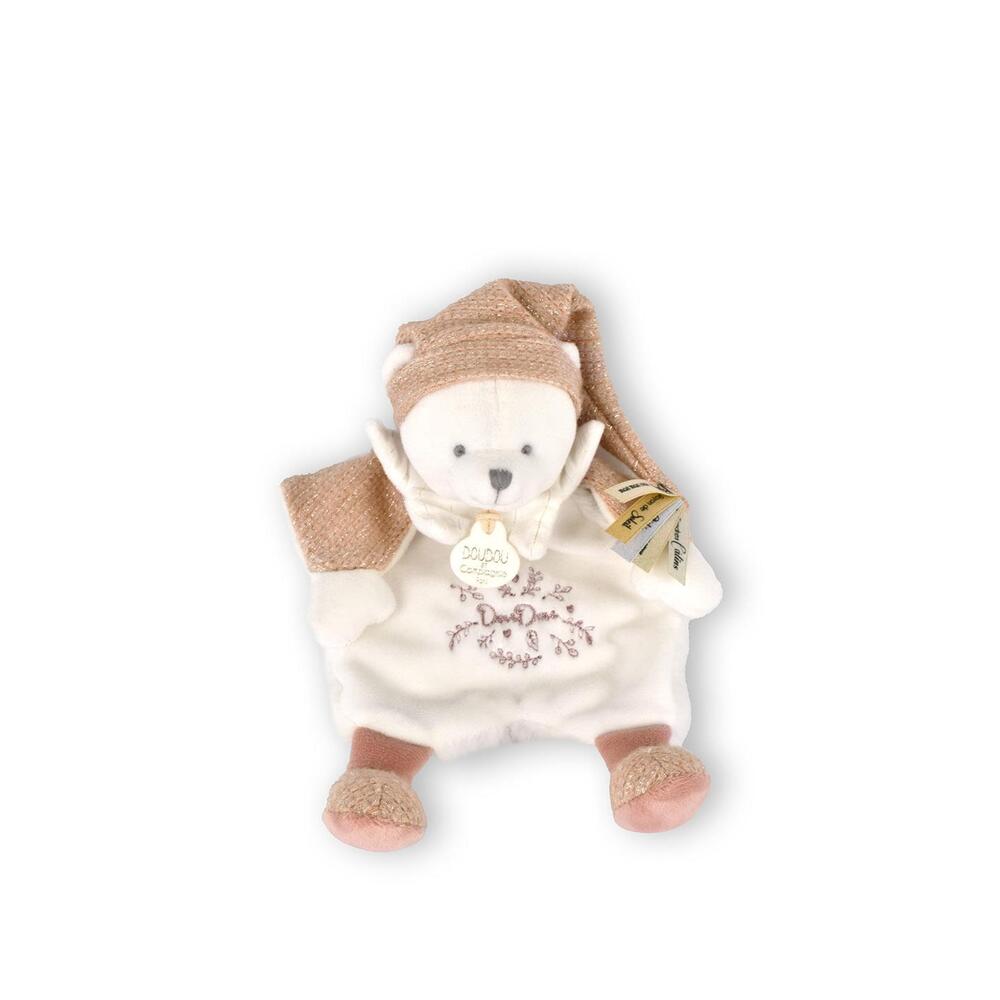Doudou 25 ans ours cape ROSE Doudou & Compagnie