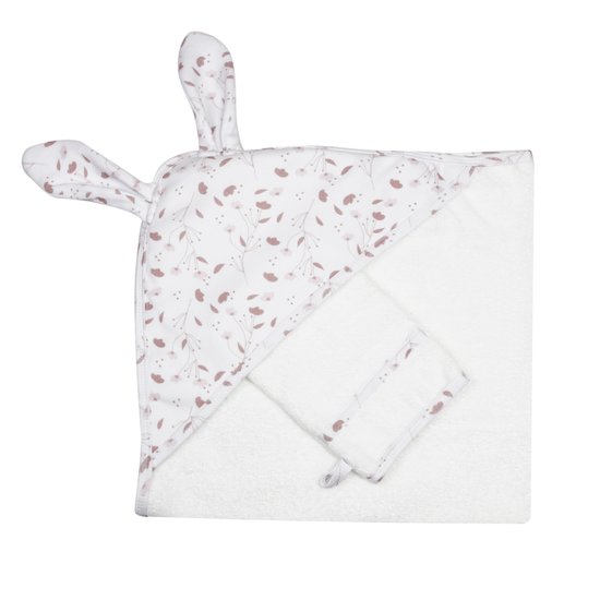 Trois Kilos Sept Set de bain Rose Et Lili 70x70 cm