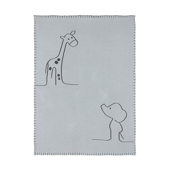 Nattou Couverture tricot Axel et Luna Vert 75x100 cm Nattou Couverture tricot Axel et Luna Vert 75x100 cm