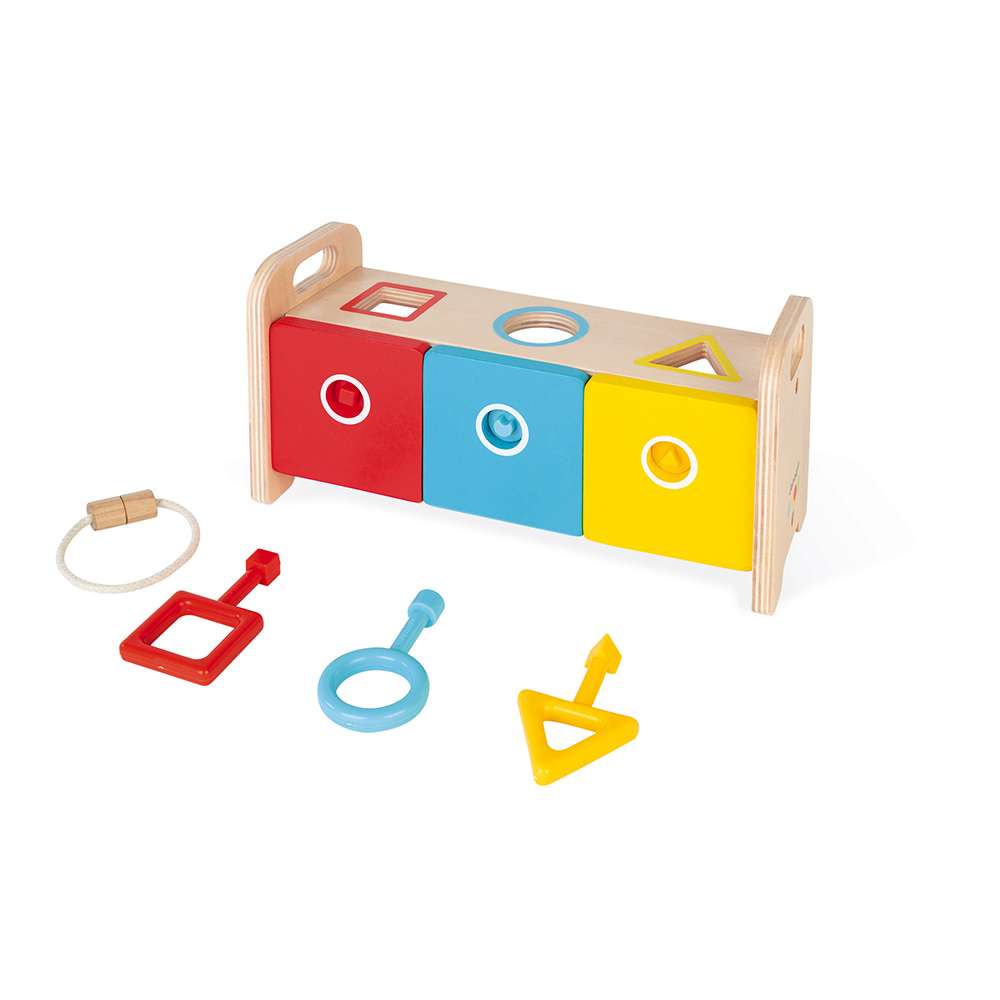 Janod - La boîte à clefs Essentiel MULTICOLORE Janod