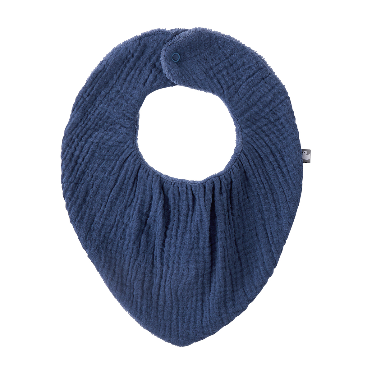BB & Co - Bavoir bandana bambou / gaze VIOLET BB&Co