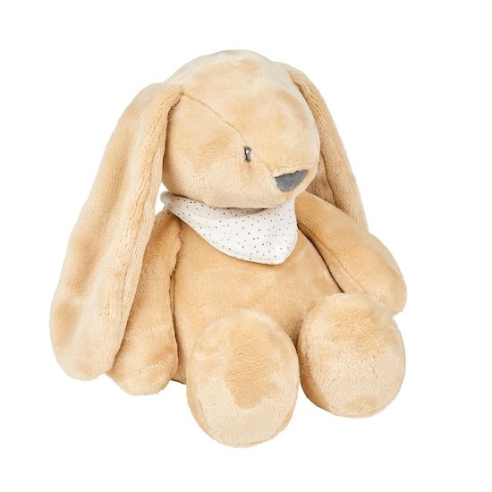 Nattou Veilleuse peluche Lapin Sleepy Brun Pâle 