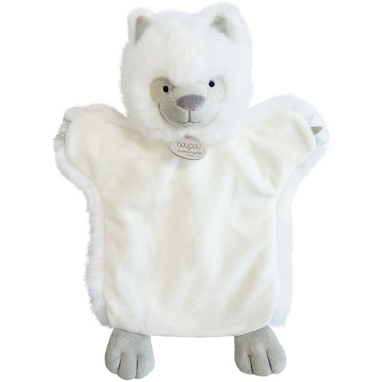 Doudou & Compagnie Marionette Blanc 25 cm