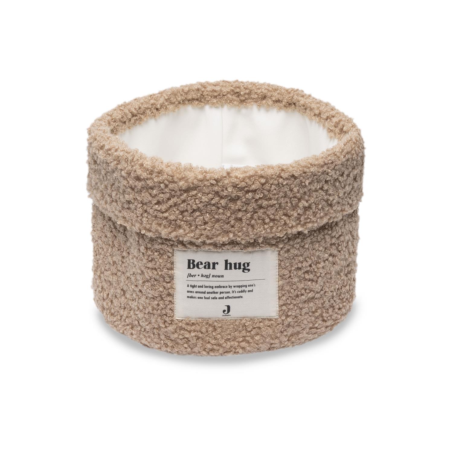 Jollein - Panier de rangement Boucle MARRON Jollein