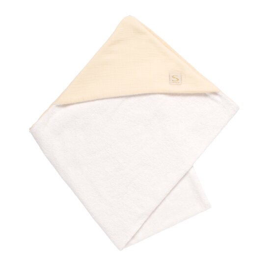 Sauthon Cape de bain Uni Vanilla Beige 