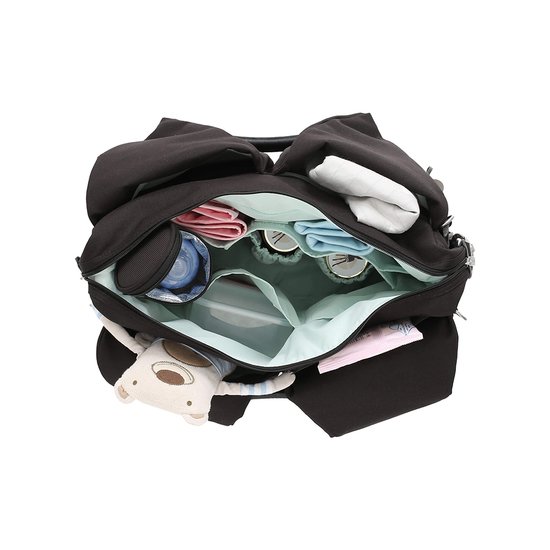 Lässig Sac à langer Green Label Neckline Noir  Lässig Sac à langer Green Label Neckline Noir