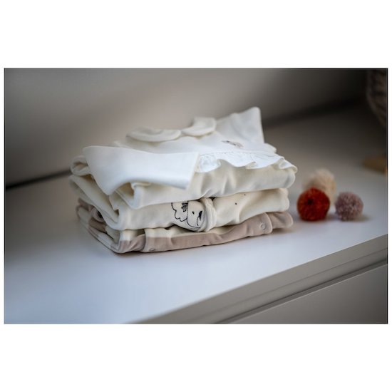 Marèse Pyjama à col Petit Koala Écru  Marèse Pyjama à col Petit Koala Écru
