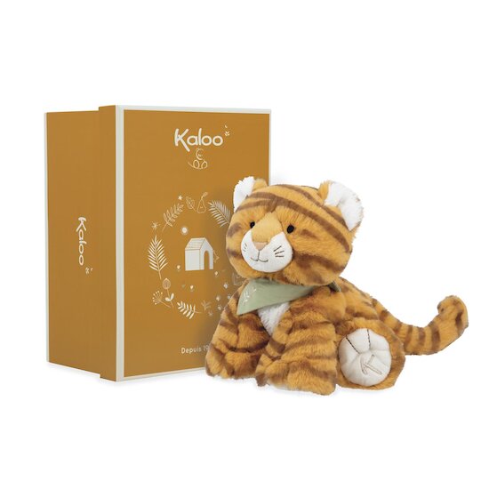 Kaloo Peluche papaye tigre Orange  Kaloo Peluche papaye tigre Orange
