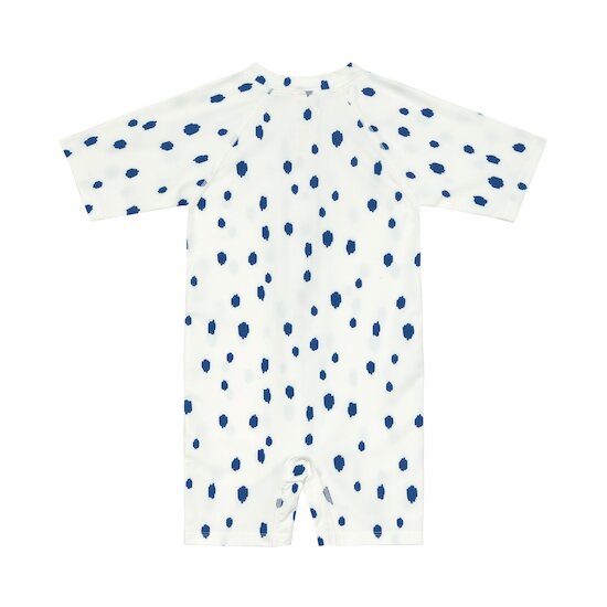 Lässig Combinaison manches courtes Pois Bleu/Nature  Lässig Combinaison manches courtes Pois Bleu/Nature