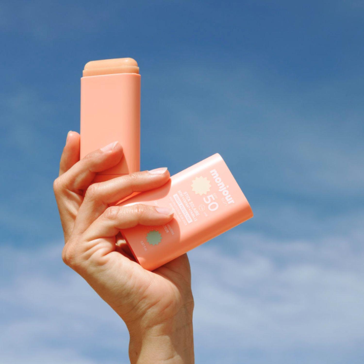 Stick solaire SPF50 ORANGE Monjour