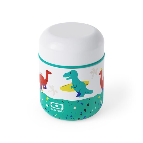 Monbento Boîte repas isotheme MB Capsule Bleu Dino  Monbento Boîte repas isotheme MB Capsule Bleu Dino