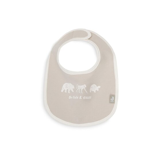 Jollein Lot de 5 Bavoirs Jersey Imperméable Animals Multicolore  Jollein Lot de 5 Bavoirs Jersey Imperméable Animals Multicolore
