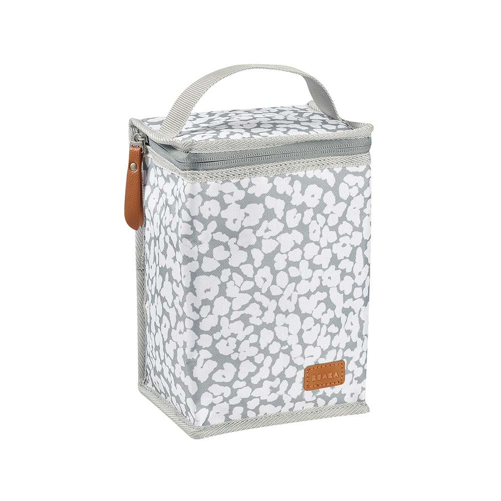 Beaba - Pochette repas isotherme GRIS Béaba