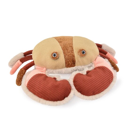 Doudou & Compagnie Peluche trésors marins Crabe Beige 