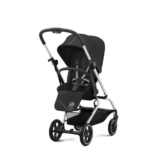 Cybex Poussette Eezy S Twist+ 2 châssis Silver Moon Black 2022 