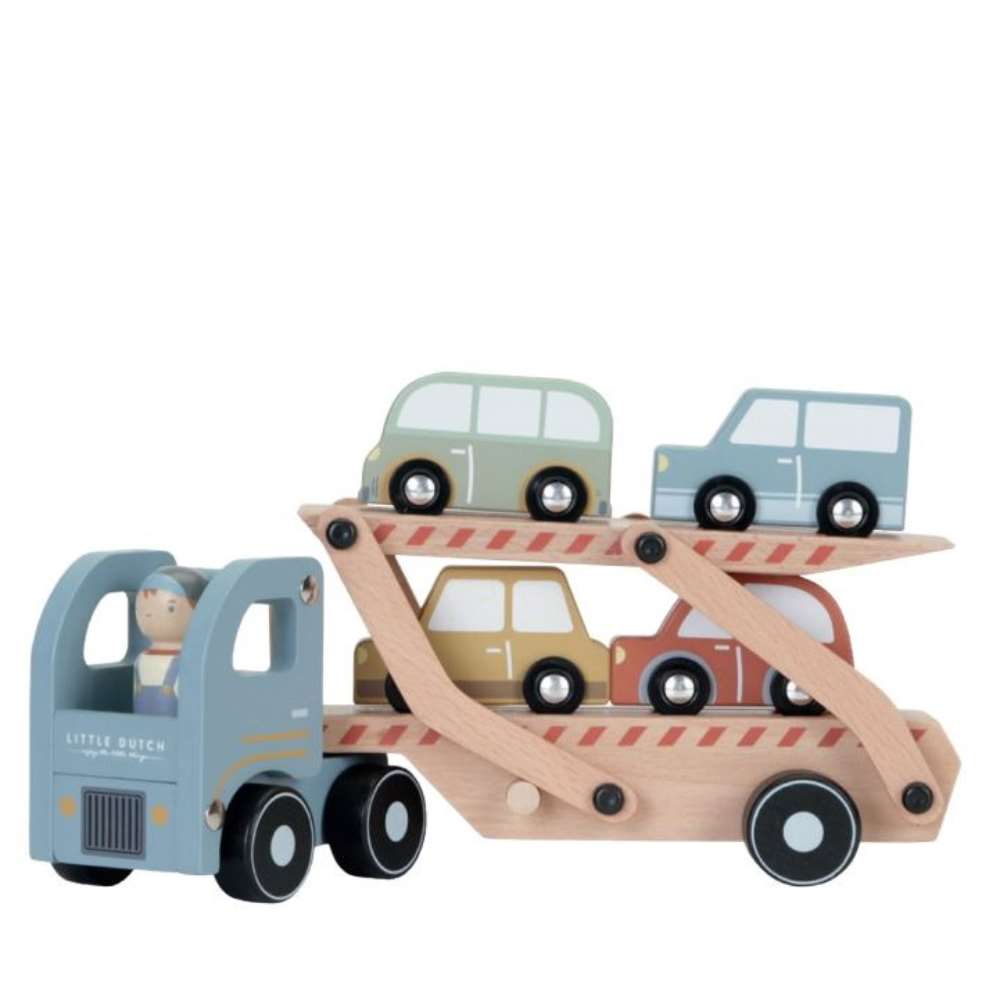 Camion en bois FSC MULTICOLORE Little Dutch