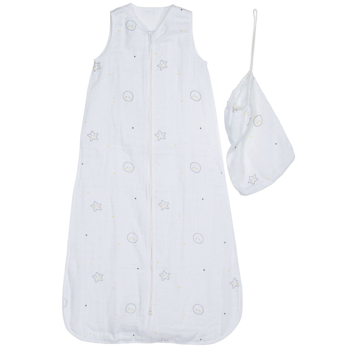 Gigoteuse lange BIO Babyfan BLANC Sauthon Baby Déco
