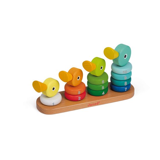 Janod Empilable Duck Family  