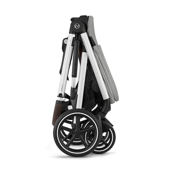 Cybex Poussette évolutive Gazelle S Silver - Stone Grey  Cybex Poussette évolutive Gazelle S Silver - Stone Grey