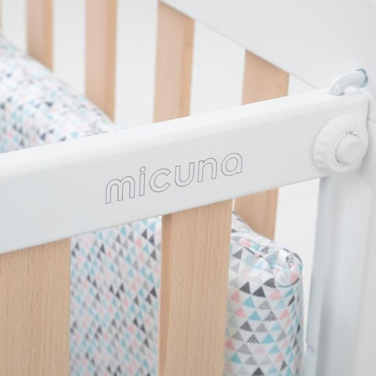 Micuna Lit bébé Nordika Blanc  Micuna Lit bébé Nordika Blanc
