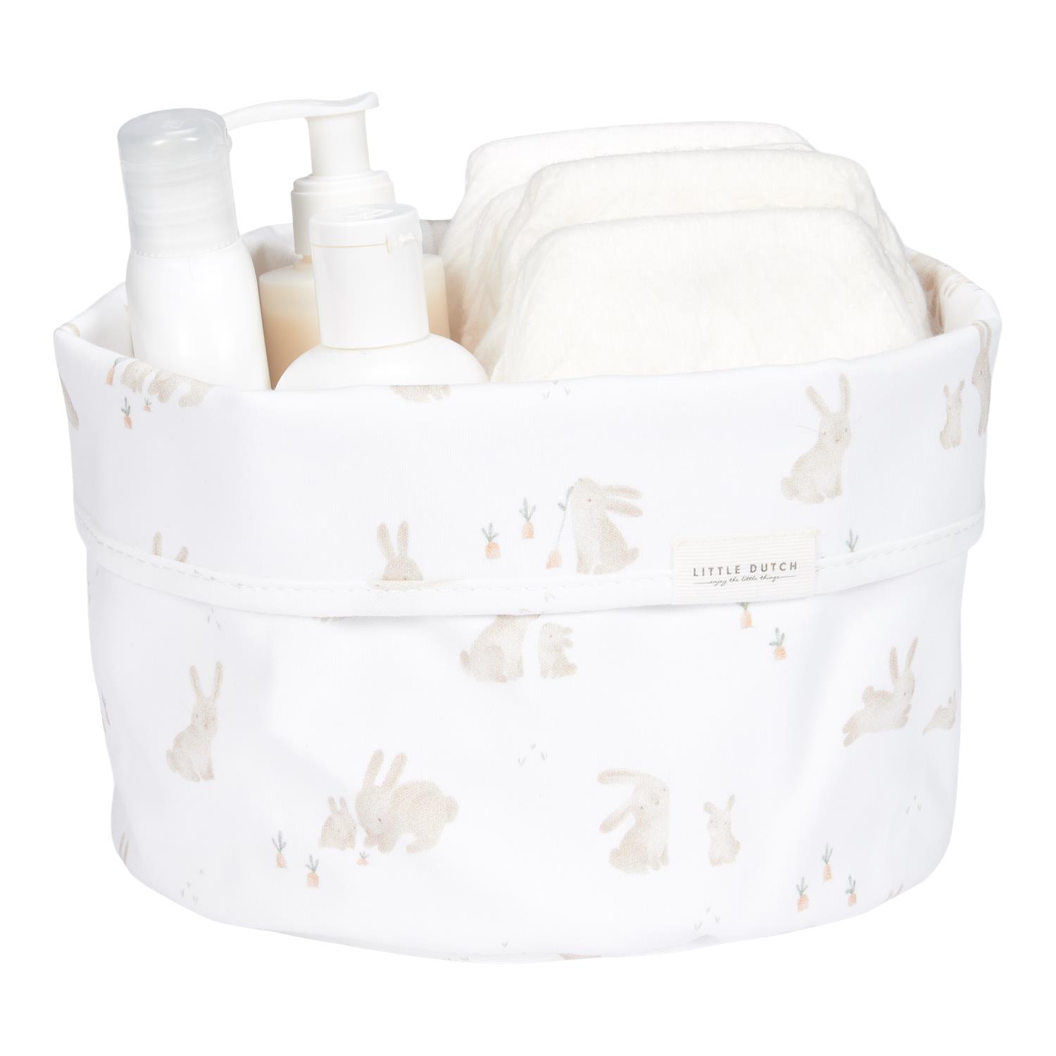 LITTLE DUTCH - Panier de commode rond BEIGE Little Dutch
