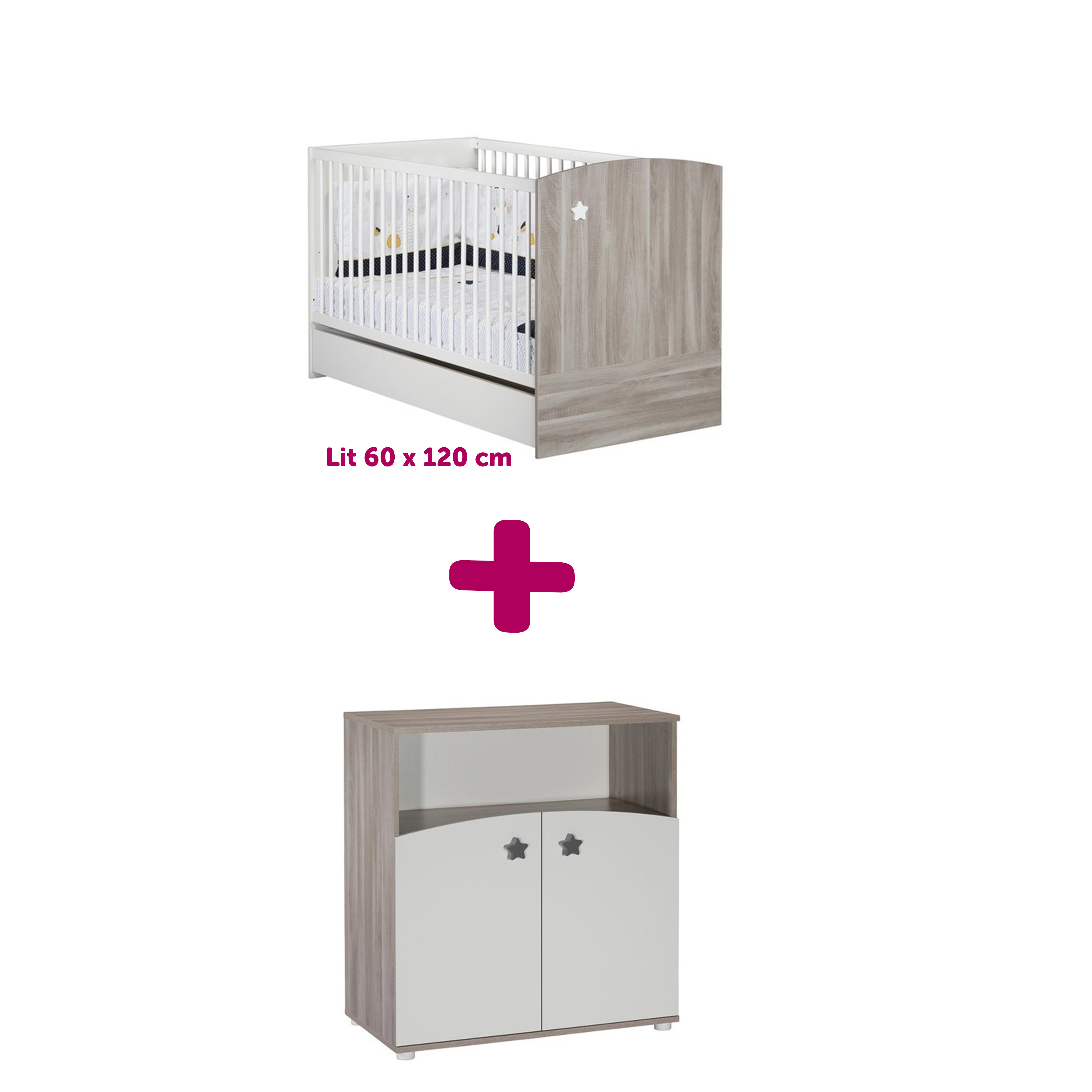 Lit 60x1 Cm Commode Astral 60x1 De Sauthon