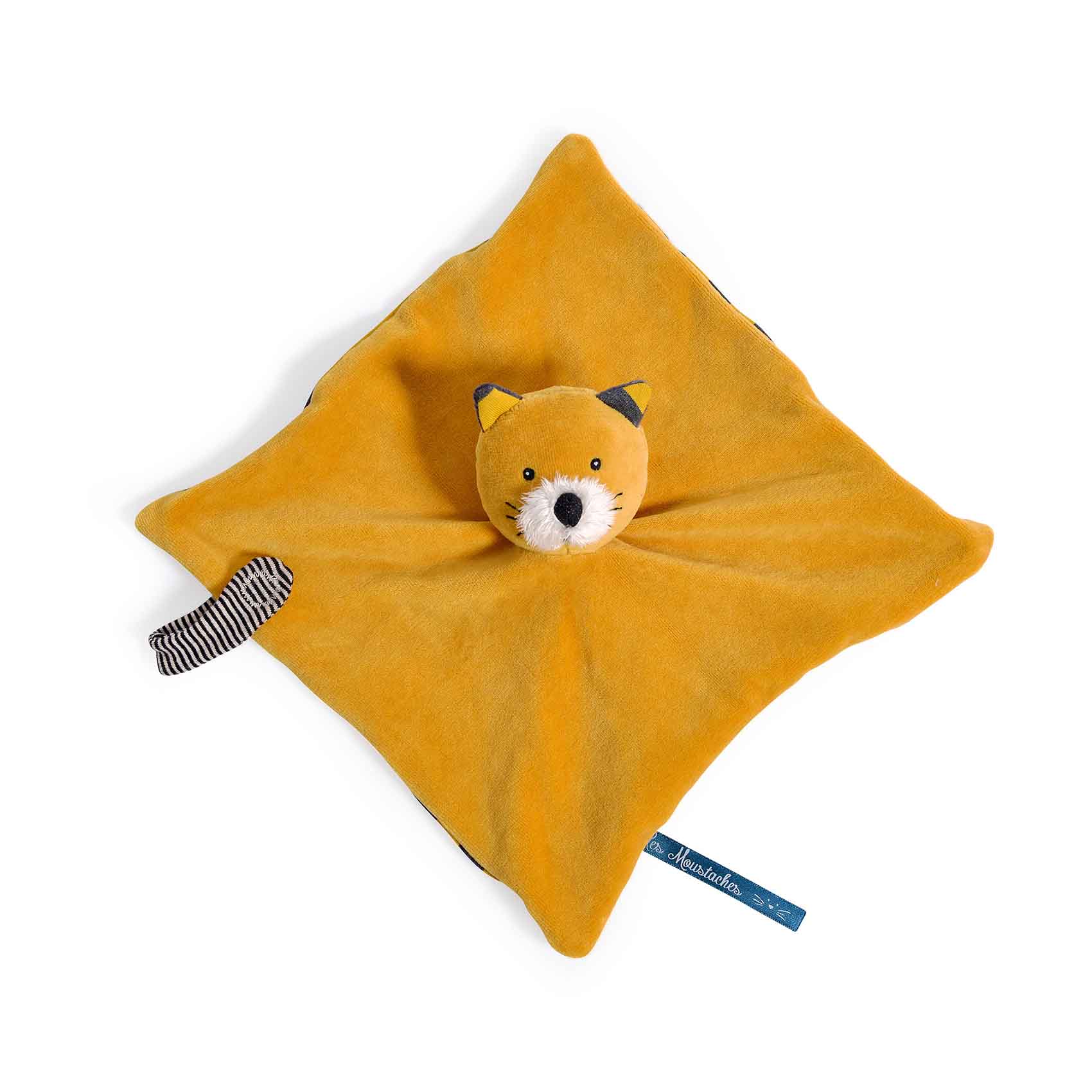 MOULIN ROTY - Doudou chat Lulu Les Moustaches ORANGE Moulin Roty