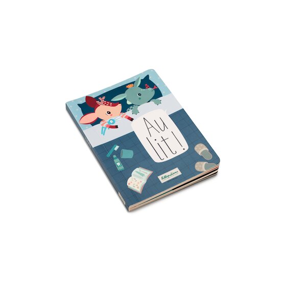 Lilliputiens Livre tactile Au lit!  