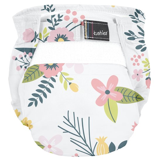 Kushies Couche lavable Kushies Fleur 