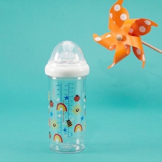 Le biberon Français Biberon anti-colique Smc Abeille 360 ml Le biberon Français Biberon anti-colique Smc Abeille 360 ml