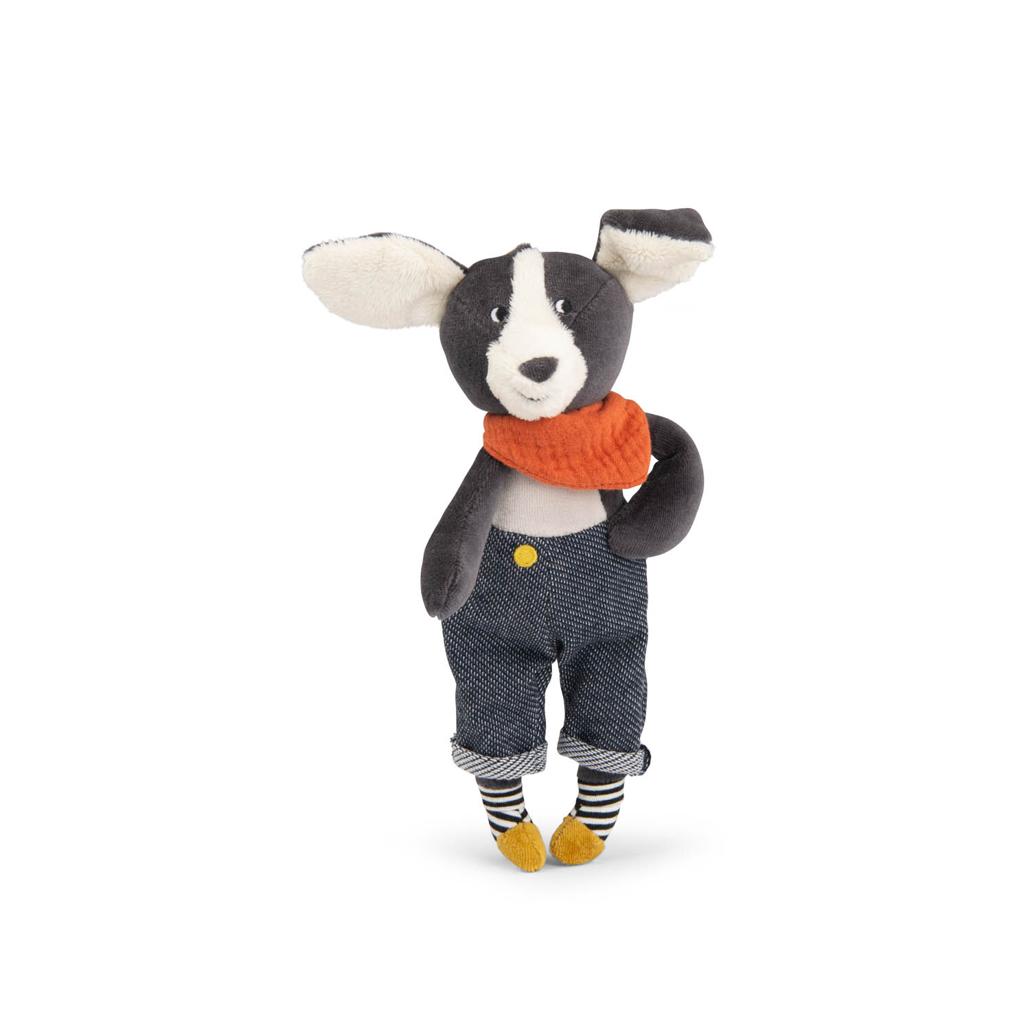 Poupée chien Puce Puce & Pilou MULTICOLORE Moulin Roty